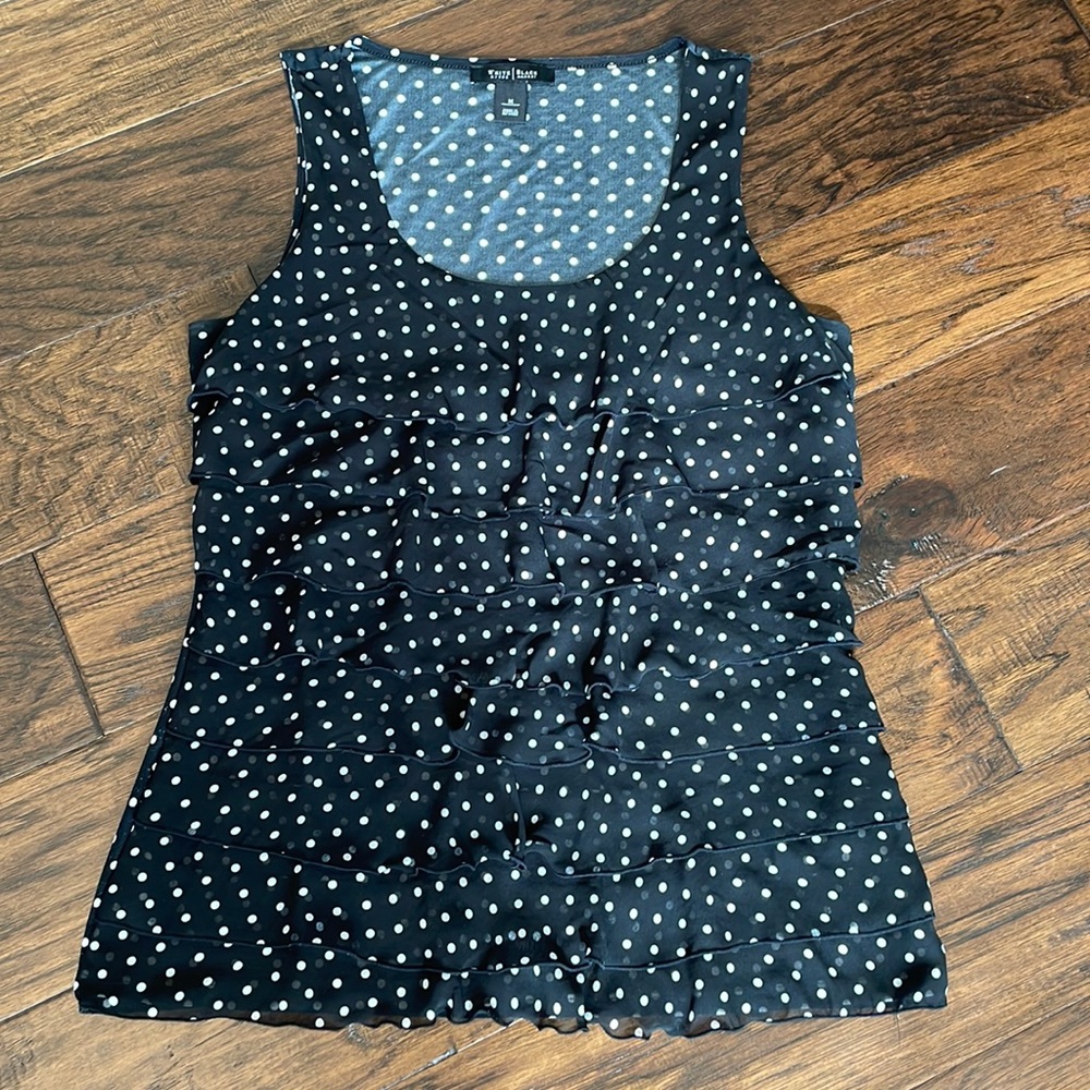Ruffle tank